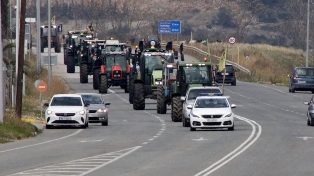 Με τρακτέρ στην Αθήνα οι αγρότες για το πανελλαδικό αγροτικό συλλαλητήριο