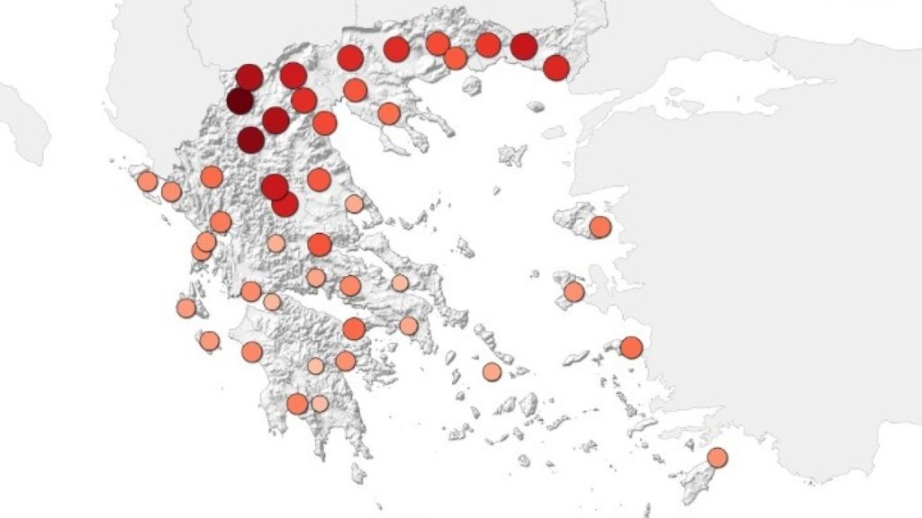 Πάνω από 1,5 °C αύξηση της θερμοκρασίας τα τελευταία 30 χρόνια - «Πρωταθλήτρια» η Β.Ελλάδα